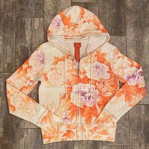 *NOT FOR SALE/SOLD* Lucky Brand Hoodie floral print (Sz XS) Multi-coloured